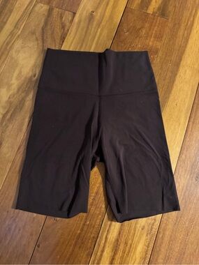 Nike High-Waist Espresso Brown Women's Yoga/Bike Shorts